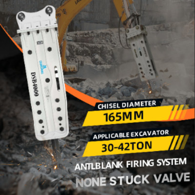 Excavator Backhoe Hydraulic Breaker Hammer With Chisel Hydraulic Rock Breaker Hydraulic Hammer for Loader