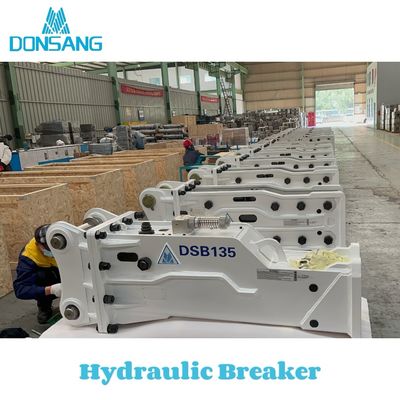 Hydraulic Rock Breaker Hydraulic Demolition Hammer Chisel 140 mm Breaking Barriers with Confidence DONSANG Hydraulic Rock Breaker Robust Hydraulic Attachments for Tough Job Sites